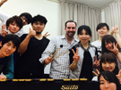 Christian Tamburr (Promark Mallet Artist) presenting workshop at Kunitachi College of Music in Tachikawa, Japan 2015